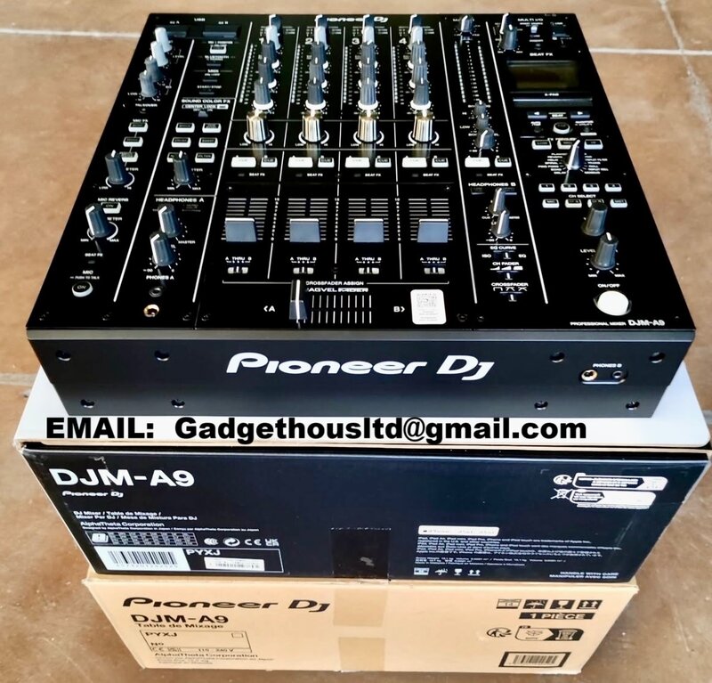 Pioneer CDJ-3000, Pioneer DJ DJM-A9, AlphaTheta Euphonia, Pioneer DJM-V10
